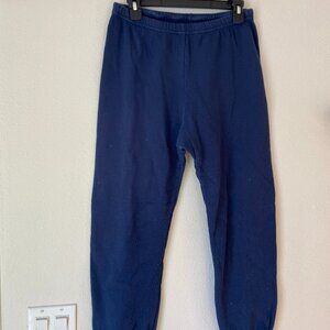 THE GREAT. TRUE NAVY JOGGER PANTS SZ 1